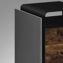 Rollcontainer<SONGMICS Aktenschrank mit 2 Schubladen auf Rollen