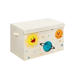 Schlafzimmer|Eimer & Körbe<SONGMICS Aufbewahrungsbox Beige