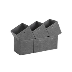 Eimer & Körbe|Kleideraufbewahrung<SONGMICS Aufbewahrungsboxen 6er Set