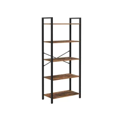 Eingangsbereich|Küche & Esszimmer<SONGMICS Aufbewahrungsregal Vintagebraun-Schwarz