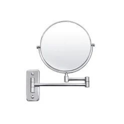 Badezimmer|Kosmetikspiegel<SONGMICS Ausziehbarer Kosmetikspiegel (5x)