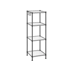 Küche & Esszimmer|Badezimmer<SONGMICS Badezimmerregal schwarz