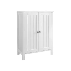 Badezimmer|Flurschränke<SONGMICS Badezimmerschrank mit Doppeltür