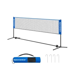 Badmintonnetze<SONGMICS Badmintonnetz 3 m Blau