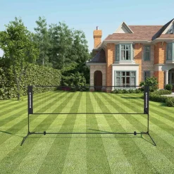 Badmintonnetze<SONGMICS Badmintonnetz mit Metallgestell