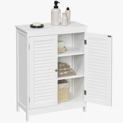 Badezimmer|Badezimmerschränke<SONGMICS Badschrank mit 2 Türen