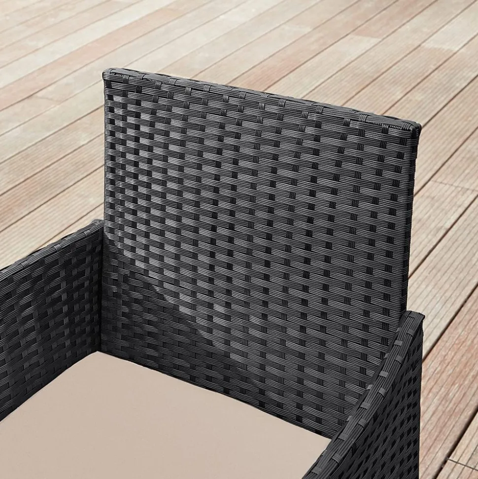 Gartenmöbel-Sets|Gartenstühle<SONGMICS Balkonmöbel-Set 4-teilig