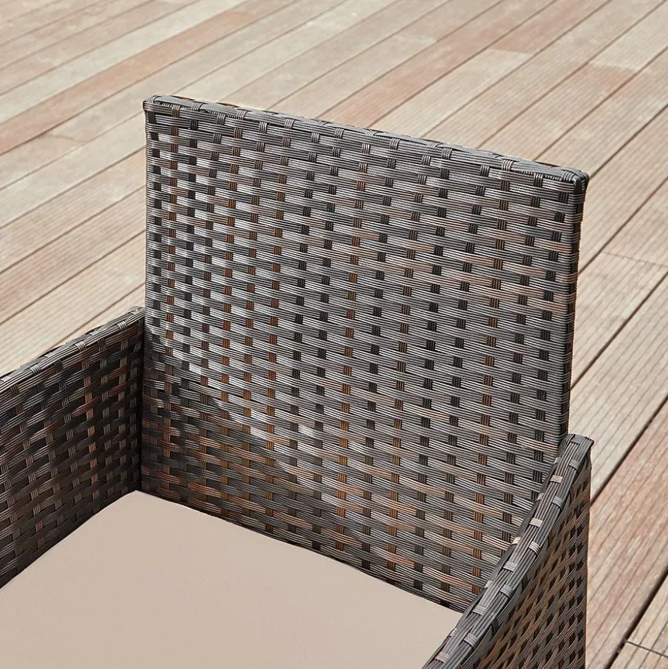 Gartenmöbel-Sets|Gartenstühle<SONGMICS Balkonmöbel-Set 4-teilig