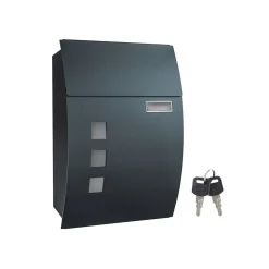 Briefkästen<SONGMICS Briefkasten anthrazit