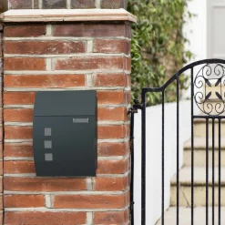 Briefkästen<SONGMICS Briefkasten anthrazit