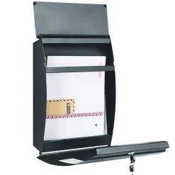 Briefkästen<SONGMICS Briefkasten anthrazit