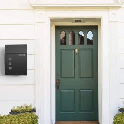 Briefkästen<SONGMICS Briefkasten mit Sichtfenster