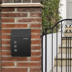 Briefkästen<SONGMICS Briefkasten mit Sichtfenster
