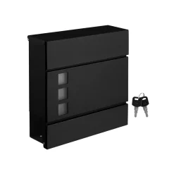 Briefkästen<SONGMICS Briefkasten schwarz