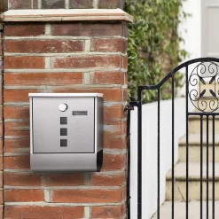 Briefkästen<SONGMICS Briefkasten schwarz