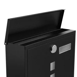 Briefkästen<SONGMICS Briefkasten schwarz