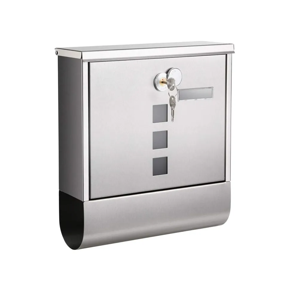 Briefkästen<SONGMICS Briefkasten schwarz