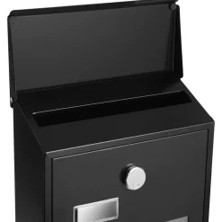 Briefkästen<SONGMICS Briefkasten schwarz
