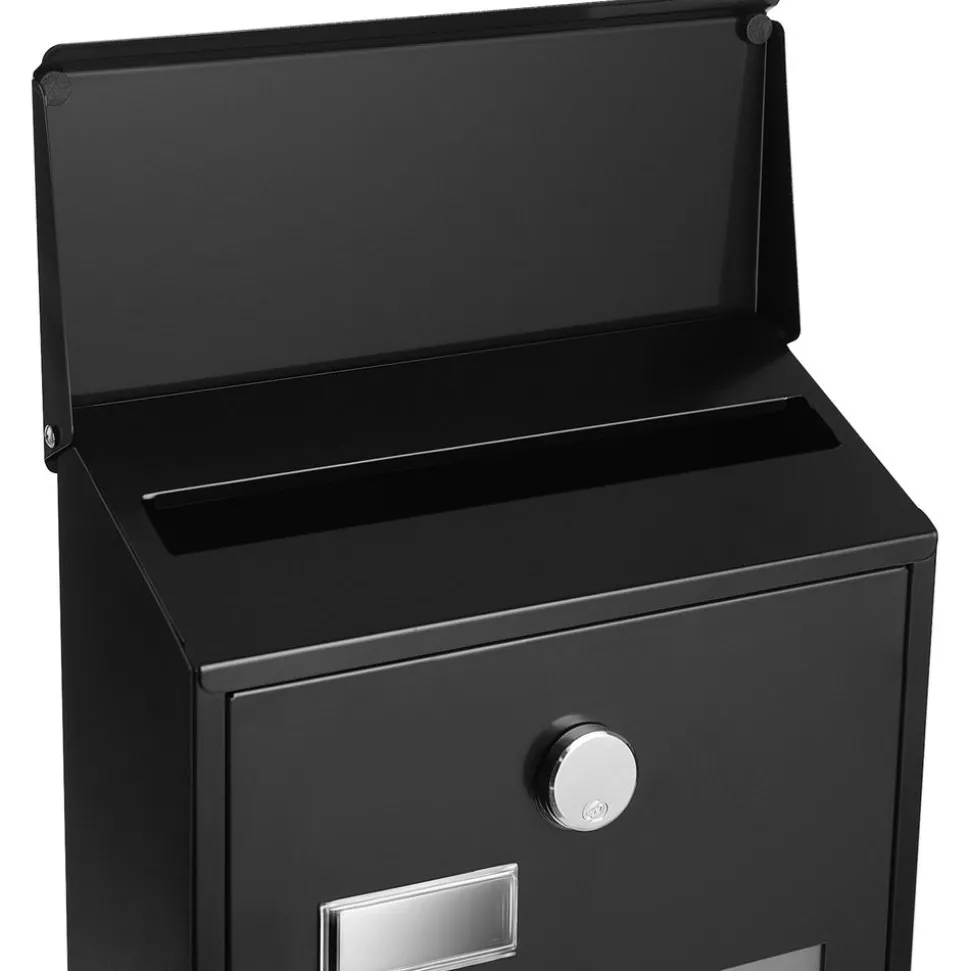 Briefkästen<SONGMICS Briefkasten schwarz