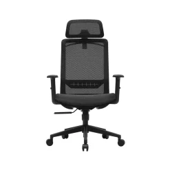 Drehstühle Mit Netzbespannung<SONGMICS Bürostuhl mit Kleiderbügel schwarz