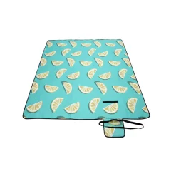 Picknickdecken<SONGMICS Campingdecke Zitronen