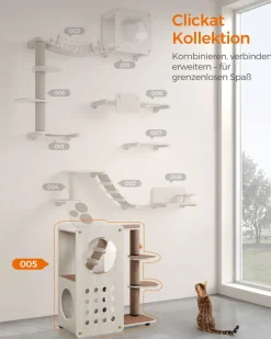 Clickat<SONGMICS Clickat Kollektion - Nr. 005 Kratzbaum mit Kratzsäule