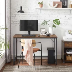 Computertische<SONGMICS Computertisch mit Stahlrahmen