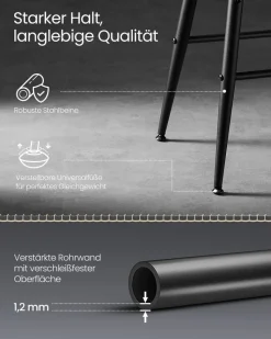 Barhocker<SONGMICS EKHO Kollektion - Barhocker