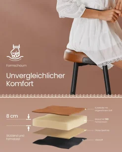 Barhocker<SONGMICS EKHO Kollektion - Barhocker