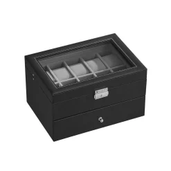 Uhrenboxen<SONGMICS Elegante Uhrenbox für 20 Uhren