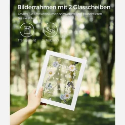 Bilderrahmen<SONGMICS 3er Set Bilderrahmen