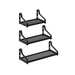Wandregale<SONGMICS 3er Set Wandregale aus Metall