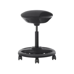 Arbeitshocker<SONGMICS Ergonomischer Arbeitshocker höhenverstellbar Schwarz