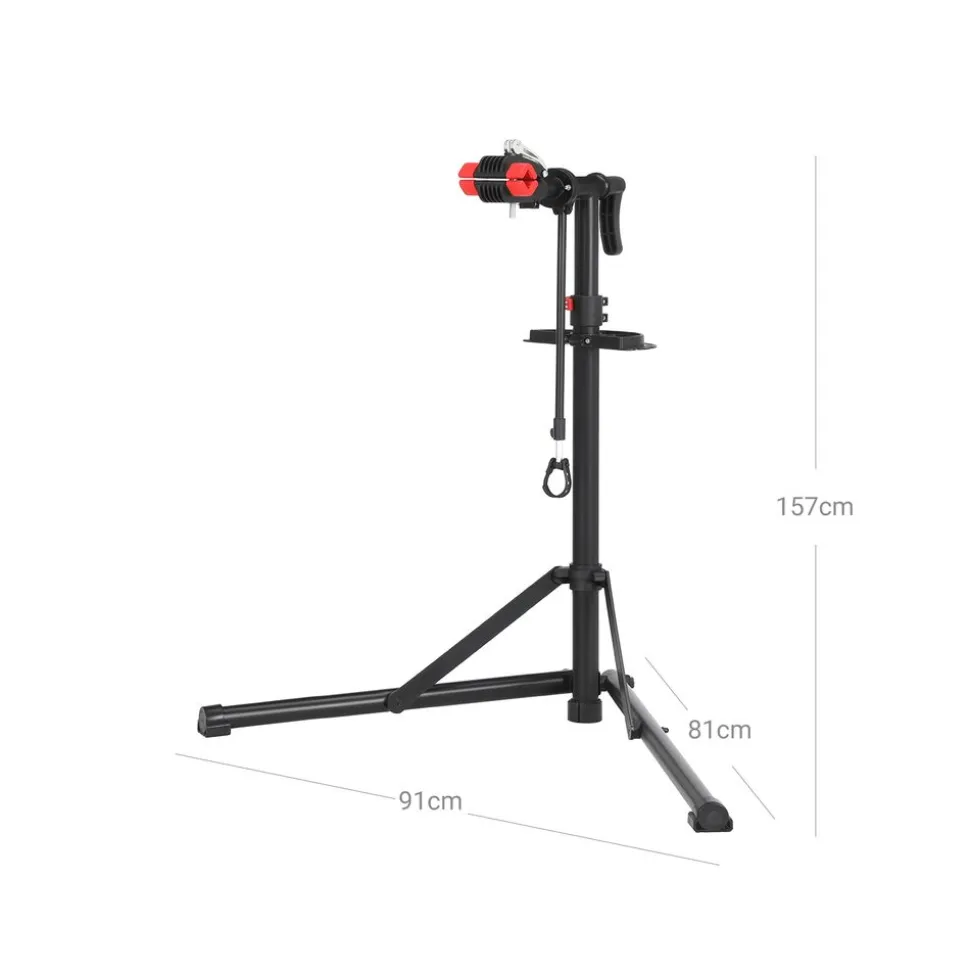 Steppbretter<SONGMICS Fahrradmontageständer mit hoher Belastbarkeit