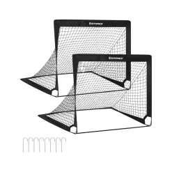 Fußballtore<SONGMICS Fußballtore für Kinder schwarz SZQ122B02
