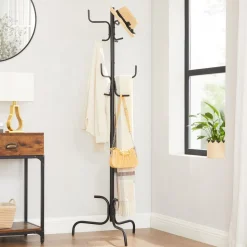 Eingangsbereich|Garderobenständer<SONGMICS Garderobenständer mit Haken