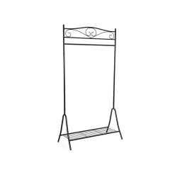 Eingangsbereich|Schlafzimmer<SONGMICS Garderobenständer mit Schuhablage Schwarz