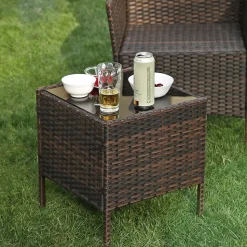 Gartenmöbel-Sets<SONGMICS Gartenmöbel-Set 3-teilig