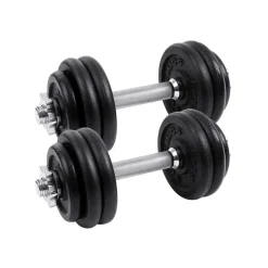 Hanteln<SONGMICS Gusseisen Kurzhantel-Set 30 kg