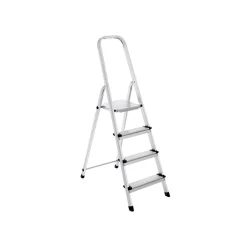 Utensilien & Möbel Für Die Garage|Leitern<SONGMICS Haushaltsleiter 4 Stufen