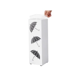 Eingangsbereich|Schirmständer<SONGMICS Hübscher Schirmständer Weiß