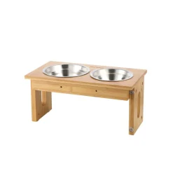 Hygieneunterlagen<SONGMICS Höhenverstellbare Fressnäpfe