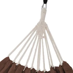 Hängematten<SONGMICS Hängematte für 2 Personen braun