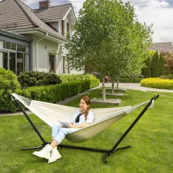 Hängematten<SONGMICS Hängematte mit Gestell