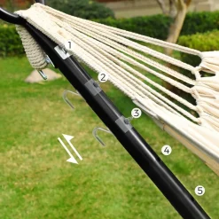 Hängematten<SONGMICS Hängematte mit Gestell