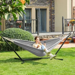 Hängematten<SONGMICS Hängematte mit Gestell