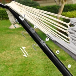 Hängematten<SONGMICS Hängematte mit Gestell