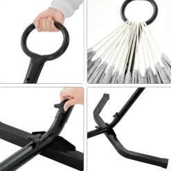 Hängematten<SONGMICS Hängematte mit Gestell