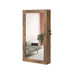 Schlafzimmer|Schmuckschränke<SONGMICS Hängender Schmuckschrank Vintagebraun