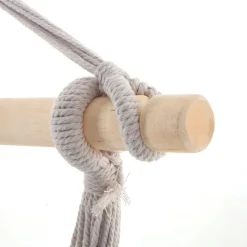 Hängematten<SONGMICS Hängesessel XXL Affenschaukel blau